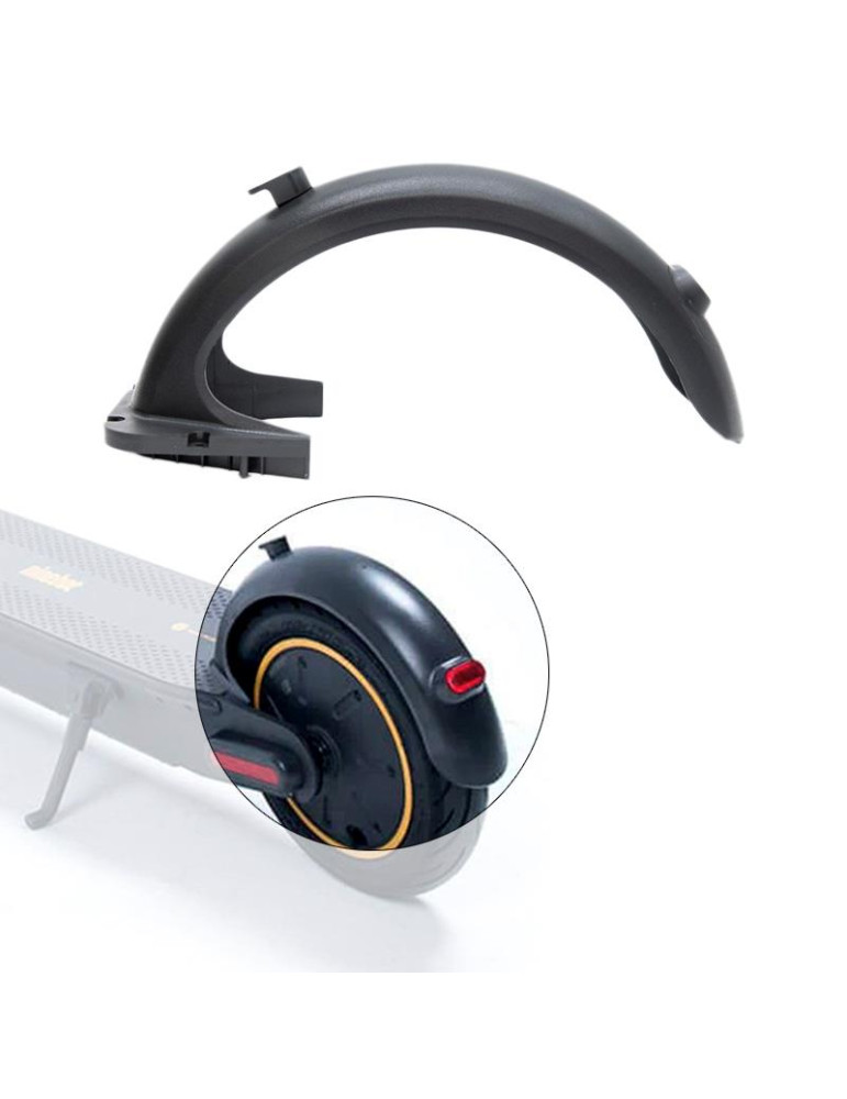 Guardabarros trasero negro para Ninebot Max G30