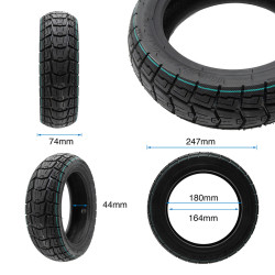 Neumático Tubeless Offroad 10x2,75-6,5 [Ewheel] RUNFLAT 2