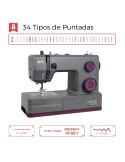 Máquina de Coser Domestica Alfa Unique Heavy Duty