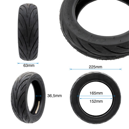 Neumático Cityroad 9,5x2,3 [Ewheel]
