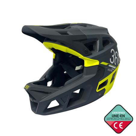 Casco INTEGRA Sport negro - verde M