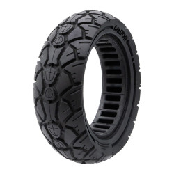 Rueda maciza 10x3,0/255x80 (80/65-6) negra [Amitor]