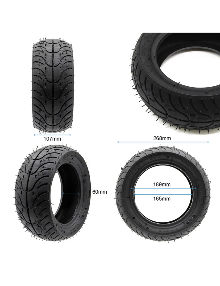 Neumático Tubeless 110/50-6,5 [Qind]