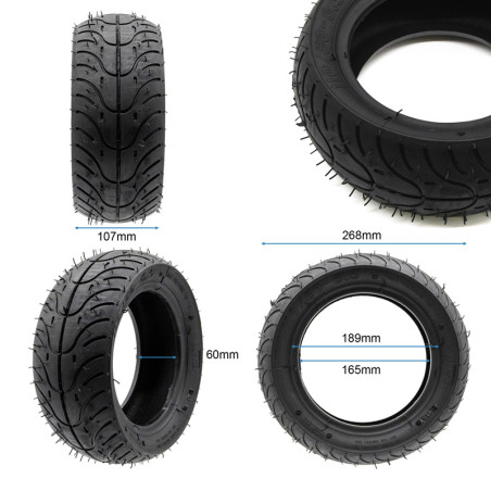 Neumático Tubeless 110/50-6,5 [Qind]